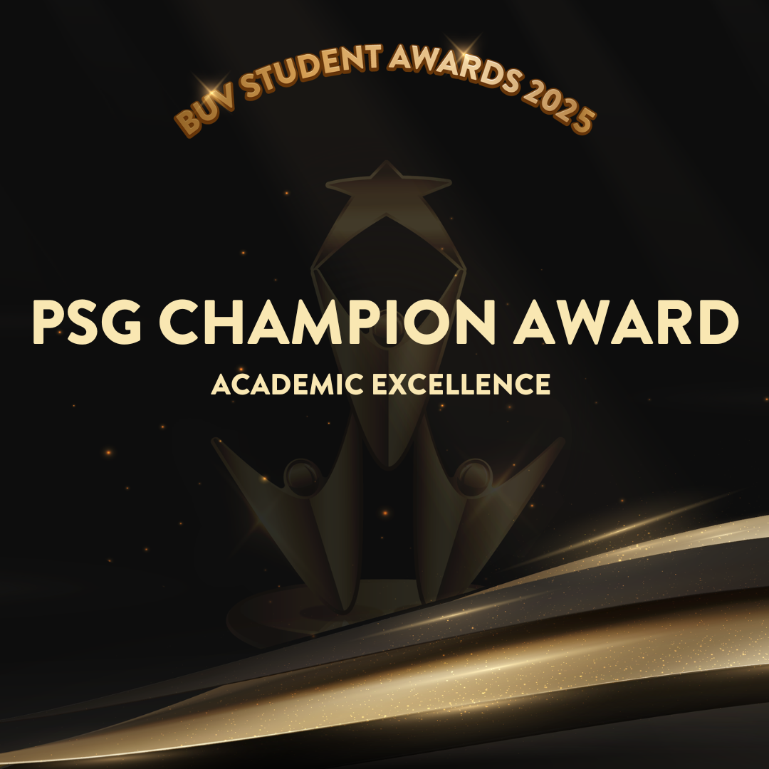 PSG Champion Award - Academic Excellence