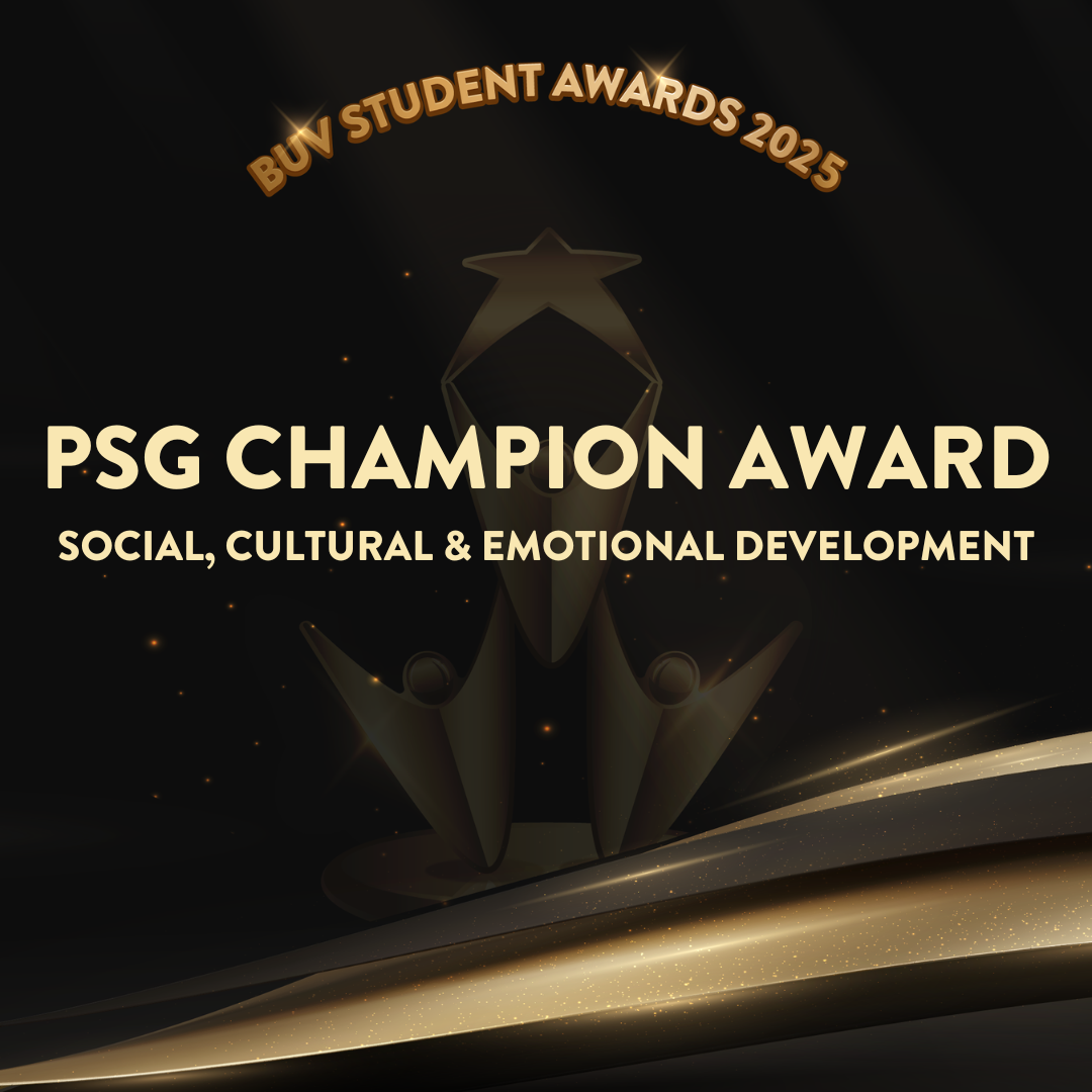 PSG Champion Award – Social, Cultural and Emotional Development