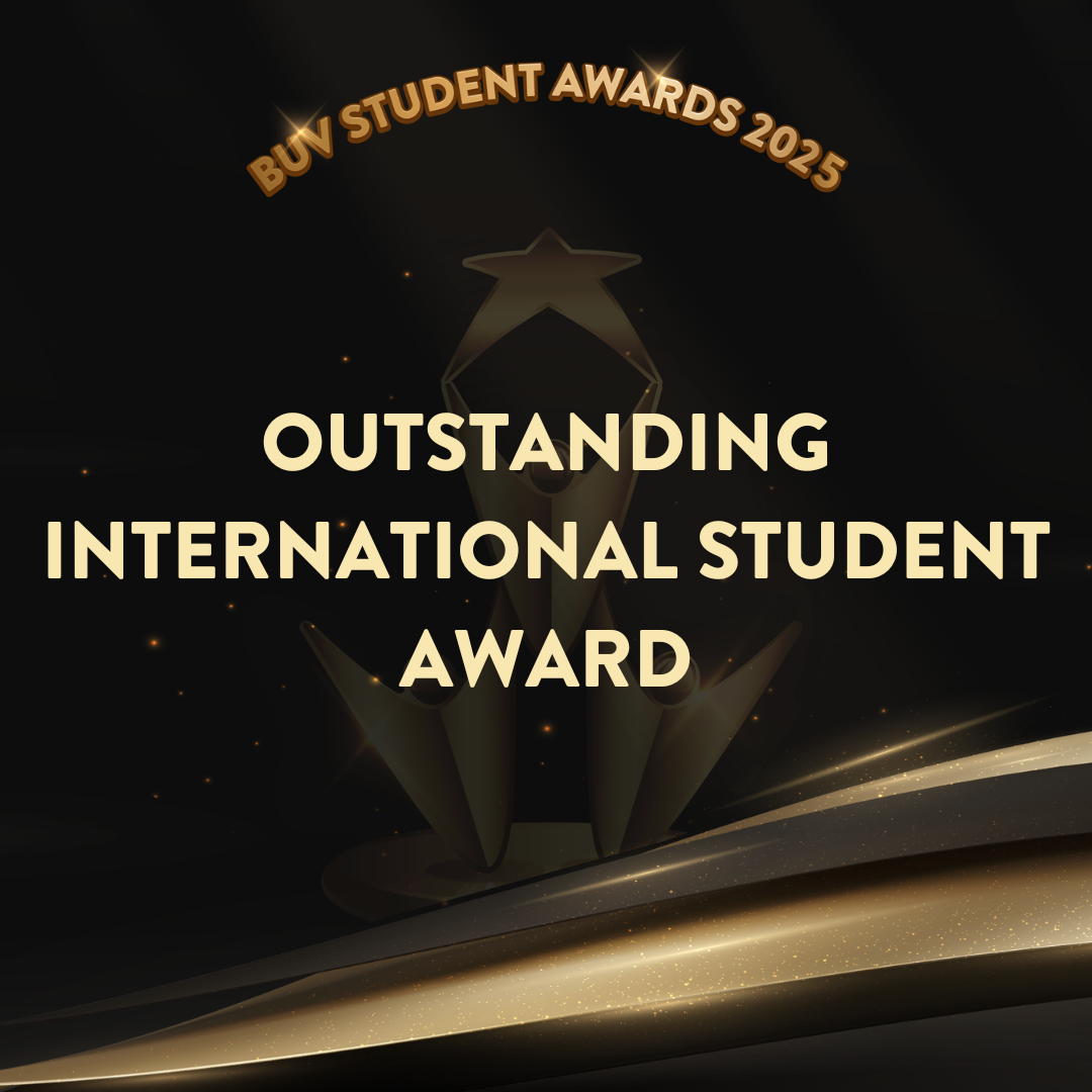 Outstanding International Student Award